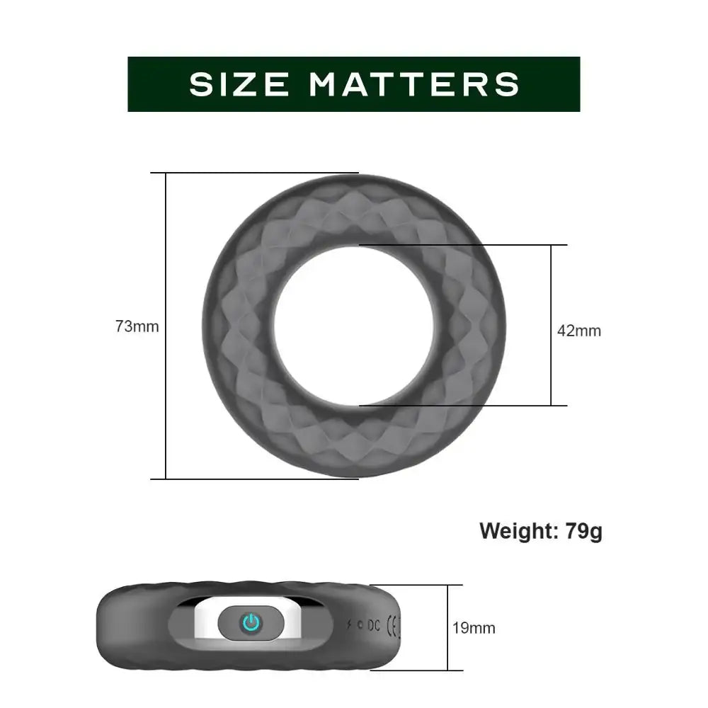 Titan - Vibrating Penis Ring - Frisky Business Adult Sex Toys Shop