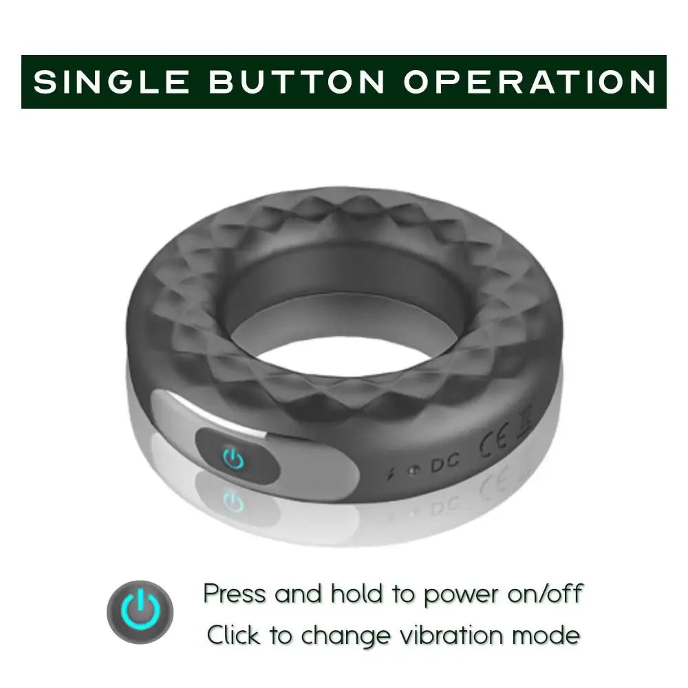 Titan - Vibrating Penis Ring - Frisky Business Adult Sex Toys Shop