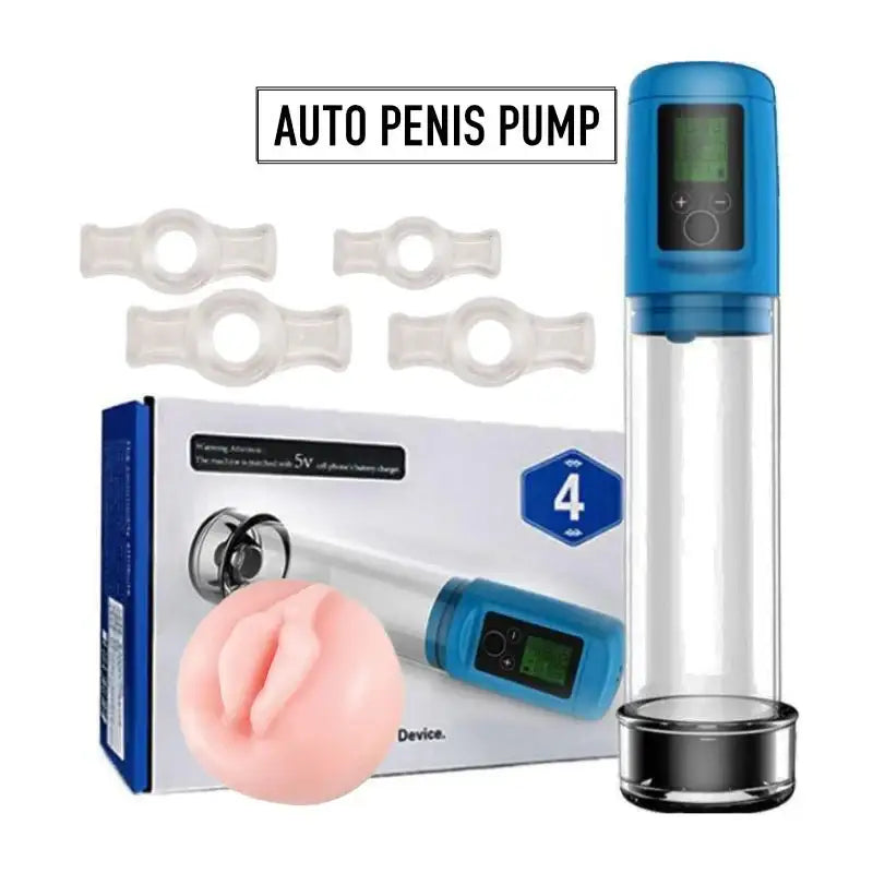 Ultramarine - Automatic Penis Pump - Frisky Business Adult Sex Toys Shop