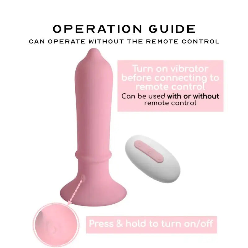 Vibrating Anal Plug - Frisky Business Adult Sex Toys Shop
