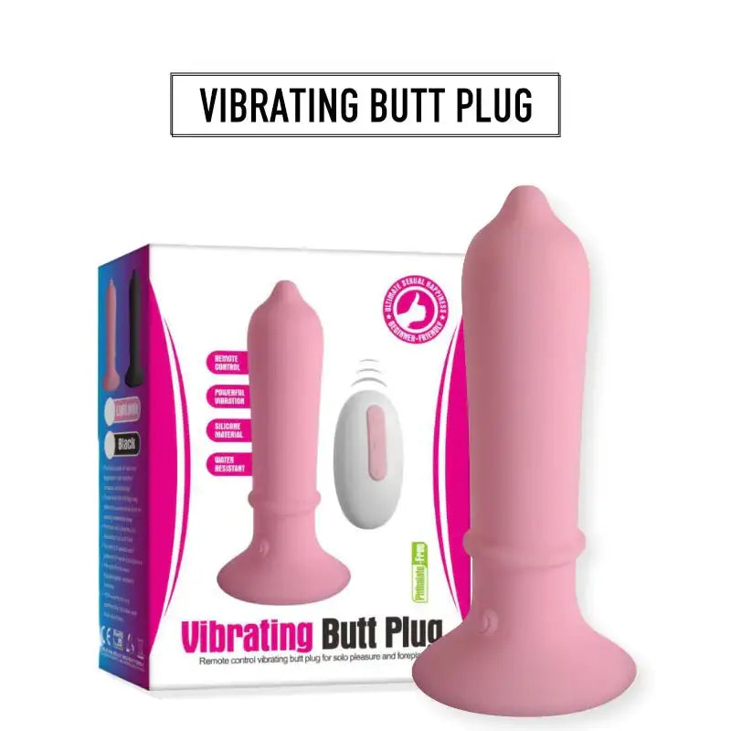Vibrating Anal Plug - Frisky Business Adult Sex Toys Shop