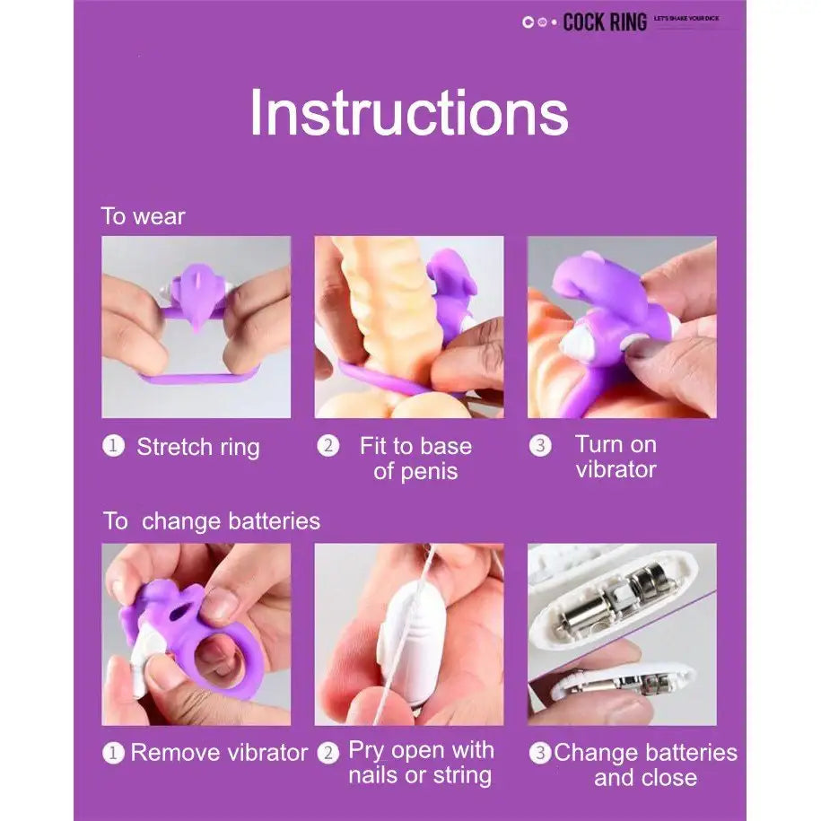 Vibrating Penis Ring - Frisky Business Adult Sex Toys Shop