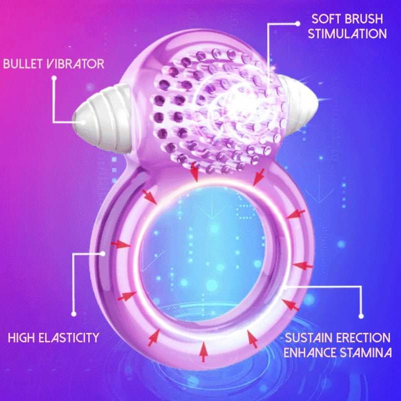 Vibrating Penis Ring - Frisky Business Adult Sex Toys Shop