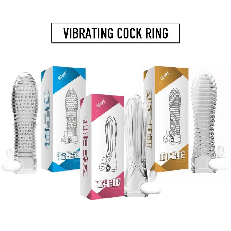Vibrating Penis Sleeve - Frisky Business Adult Sex Toys Shop