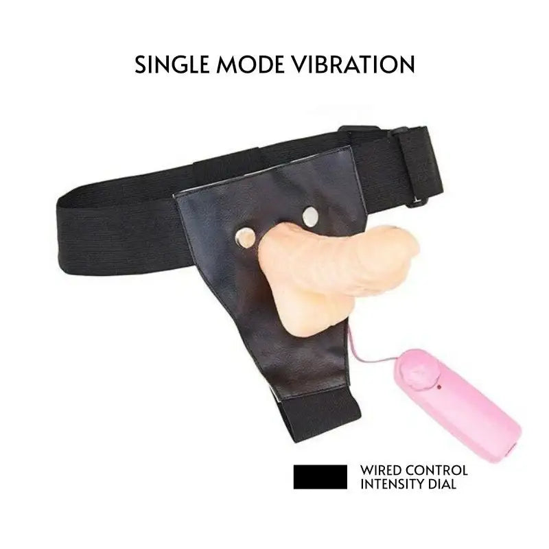 Vibrating Strap-On Dildo - Frisky Business Adult Sex Toys Shop