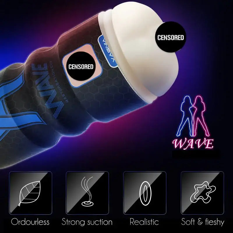 Wave - Men Stroker - Frisky Business Adult Sex Toys Shop
