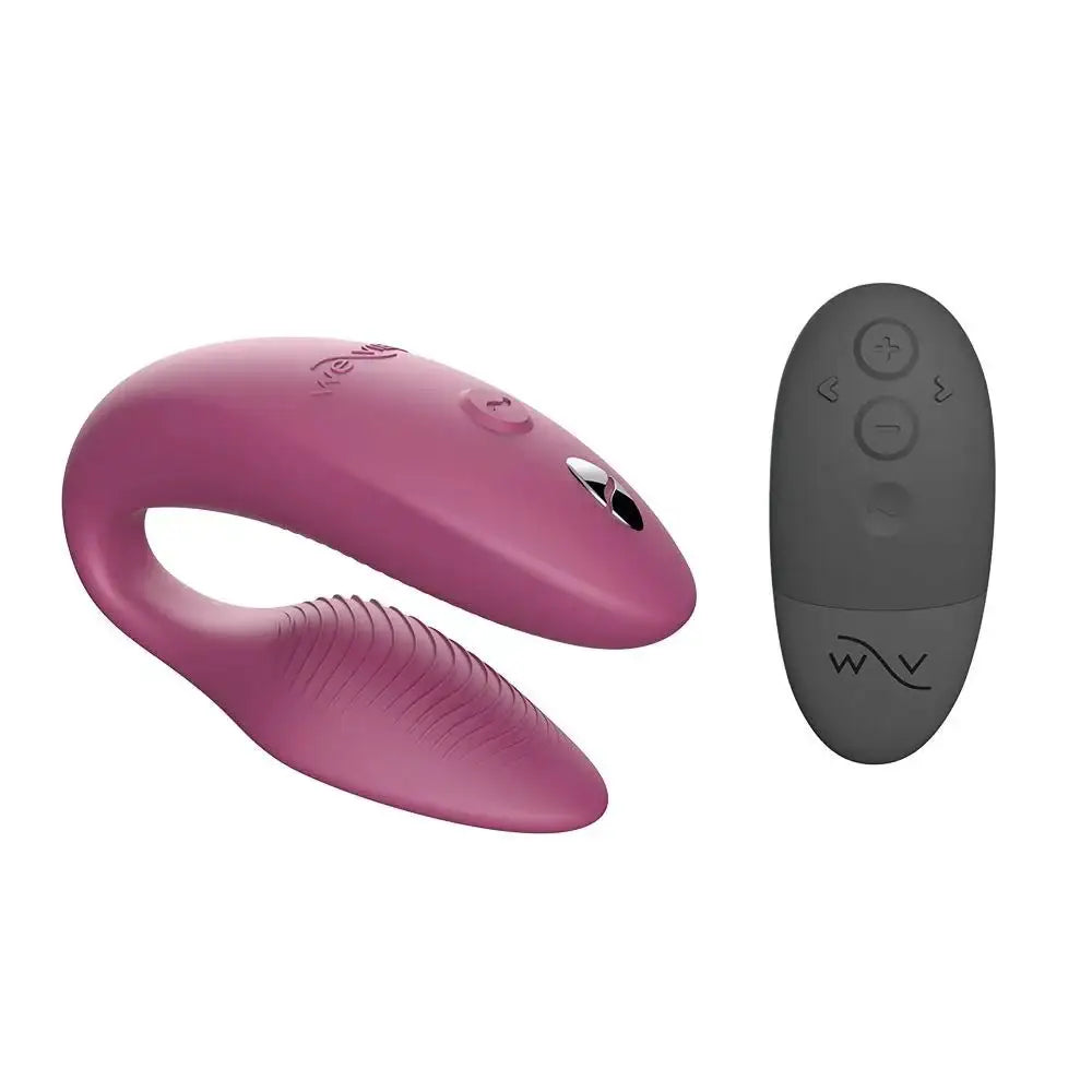 We-Vibe Sync 2 Pink ergonomic flexible design wearable toy for targeted internal and external stimulation Singapore