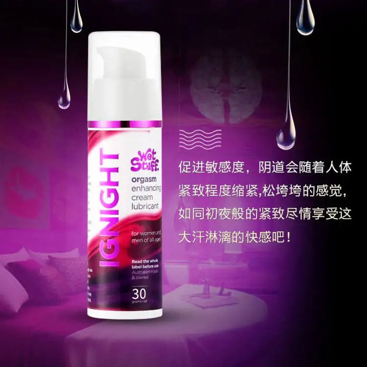 Wet Stuff - Orgasm Enhancing Cream - Frisky Business Adult Sex Toys Shop