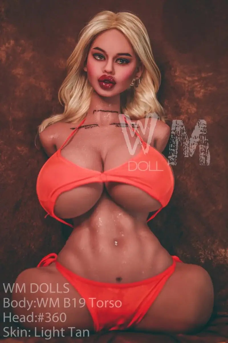 WM DOLL Pentrable Breast TORSO TPE - Hailey - Frisky Business Adult Sex Toys Shop