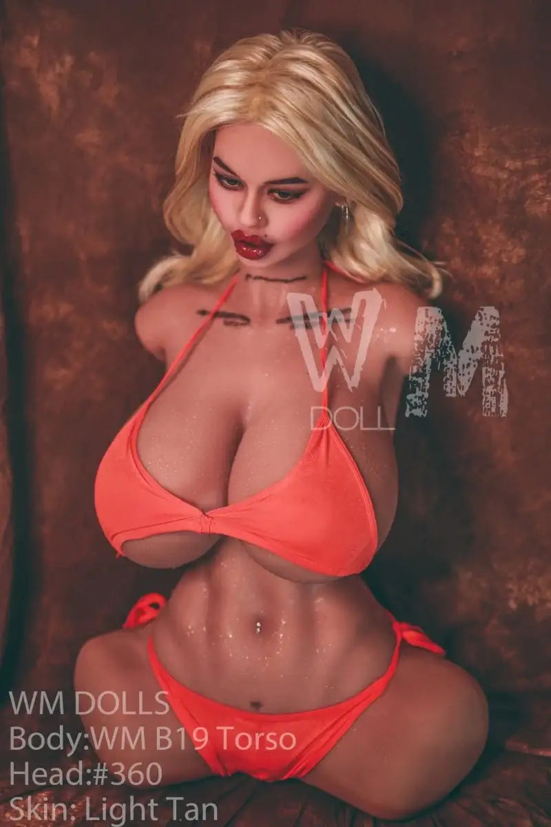 WM DOLL Pentrable Breast TORSO TPE - Hailey - Frisky Business Adult Sex Toys Shop