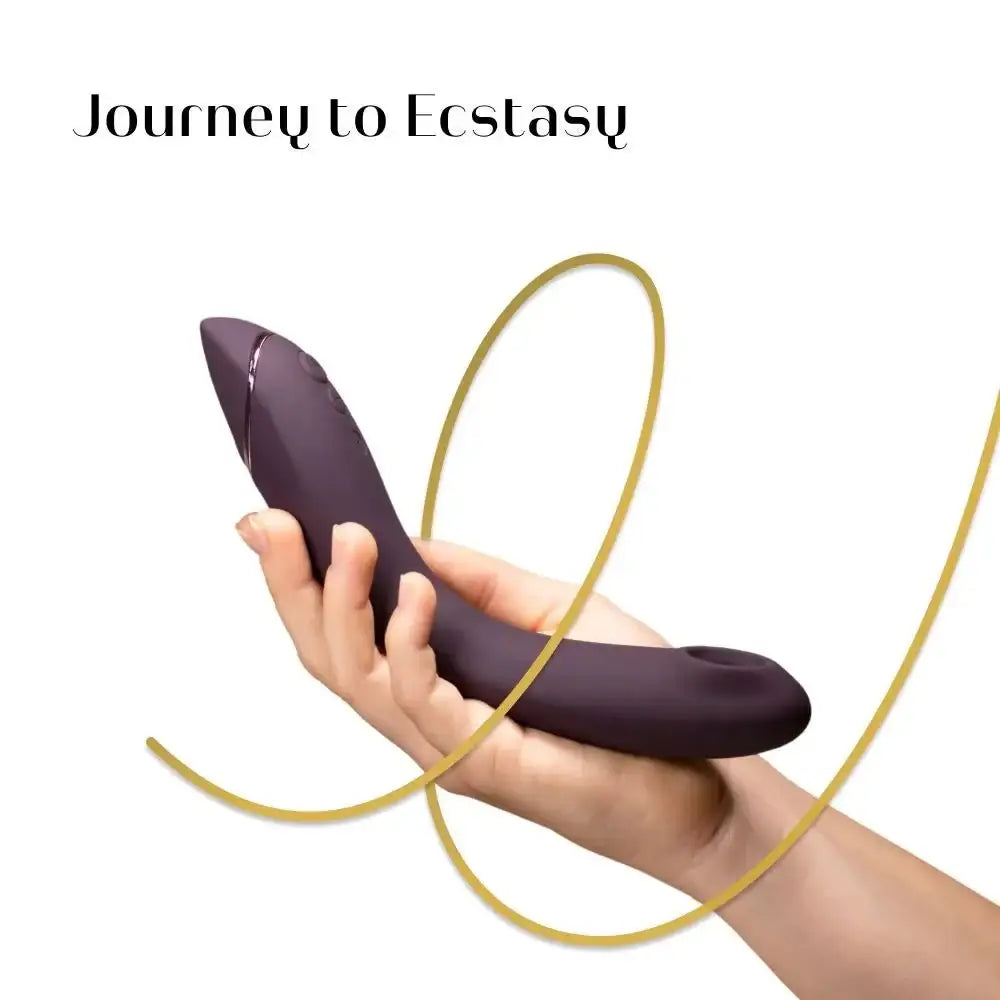 Womanizer OG Aubergine luxury ergonomic massager smooth silicone body waterproof rechargeable device Singapore