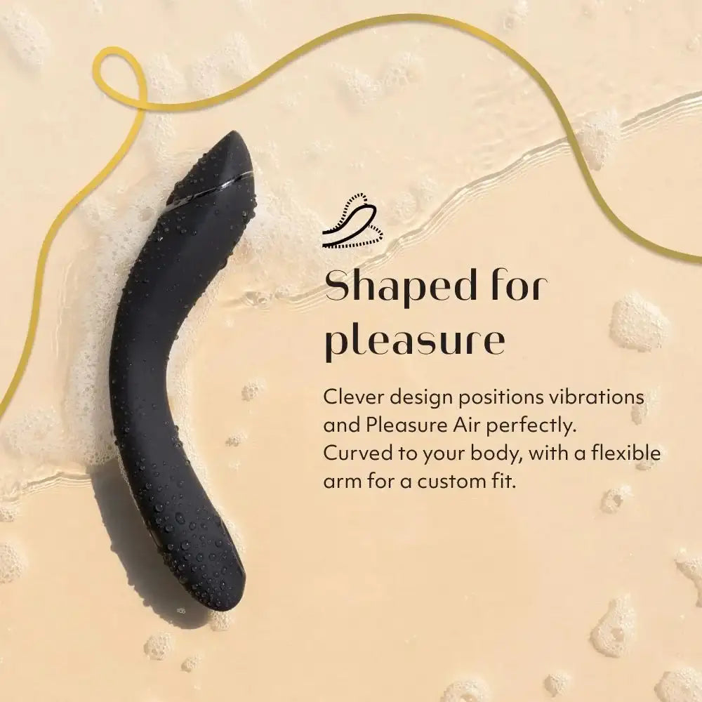 Womanizer OG Dark Grey app controlled Bluetooth enabled interactive personal massager smart wellness device Singapore