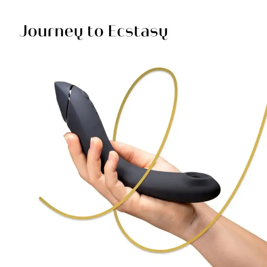 Womanizer OG Dark Grey luxury ergonomic massager smooth silicone body waterproof rechargeable device Singapore
