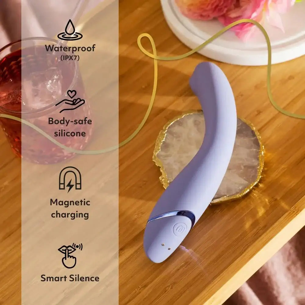 Womanizer OG Lilac USB rechargeable waterproof design portable ergonomic personal care massager Singapore
