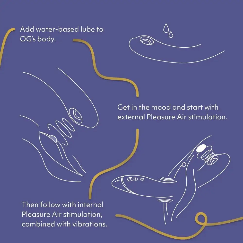 Womanizer OG Lilac advanced dual stimulation compact design portable personal wellness device Singapore