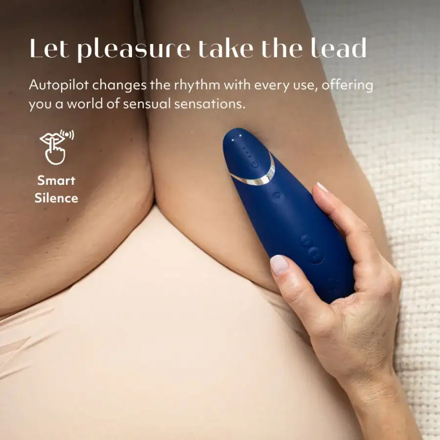 Womanizer Premium 2 Blueberry Multi-Speed Suction Stimulator Adjustable Intensity Rechargeable Singapore