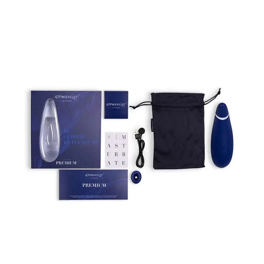 Womanizer Premium 2 Blueberry Modern Design Lightweight Travel-Friendly Discreet Personal Massager Singapore
