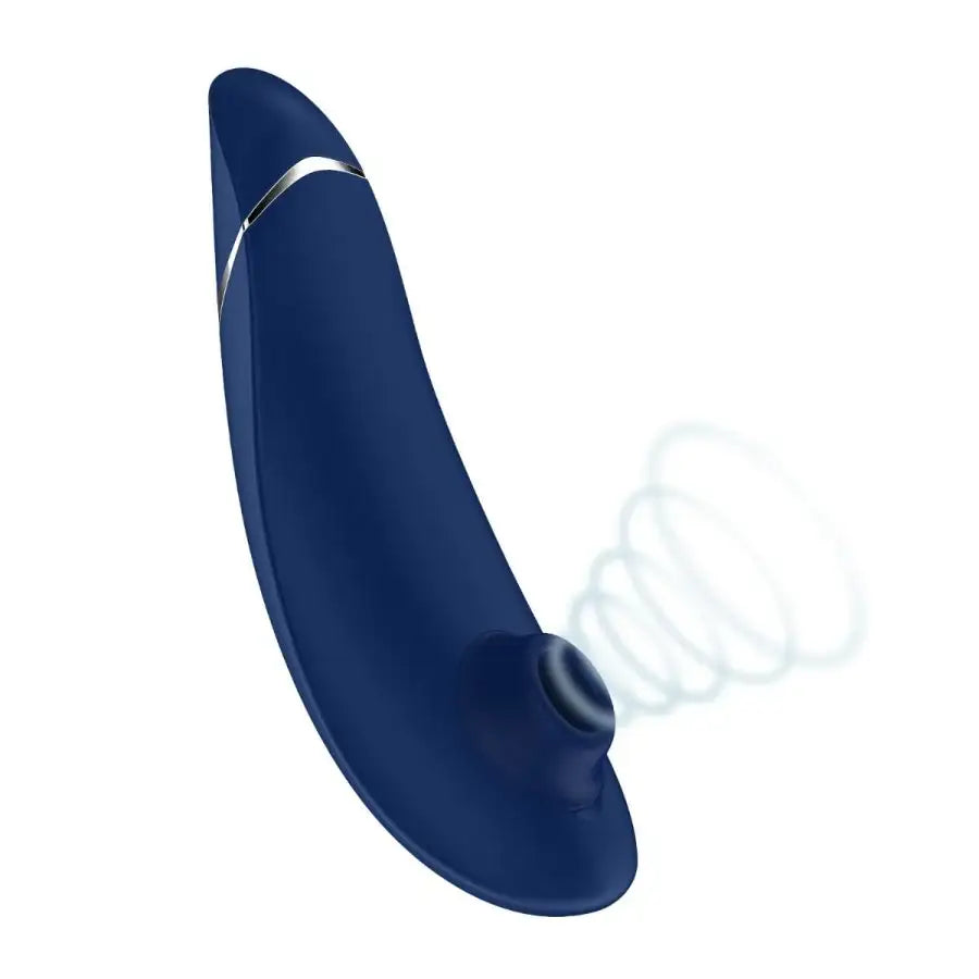 Womanizer Premium 2 Blueberry USB Rechargeable App Controlled Personal Massager Elegant Design Singapore