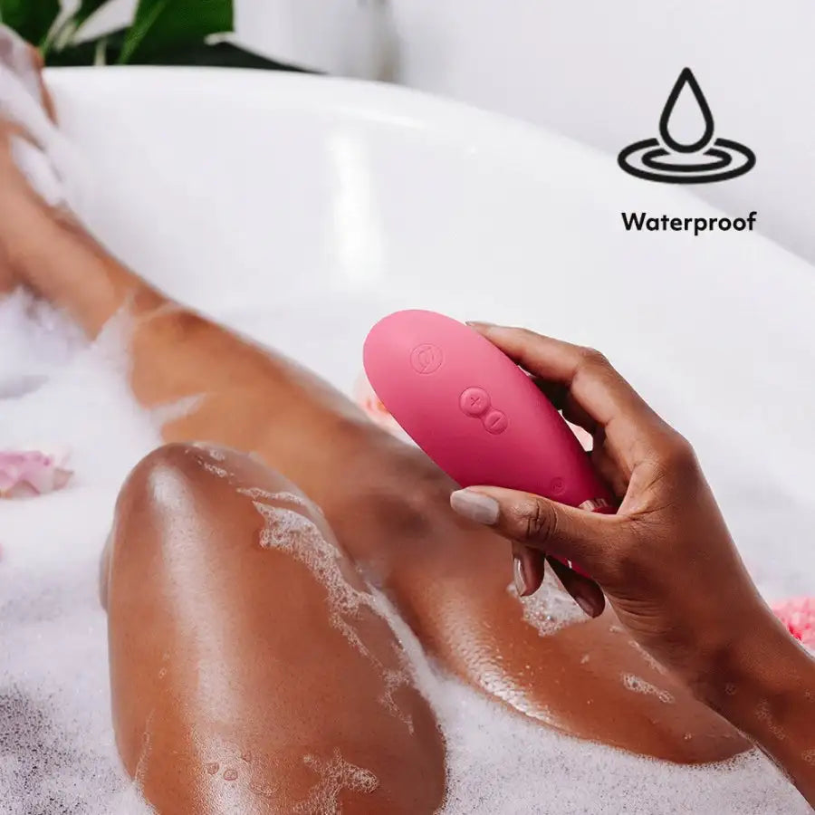 Womanizer Premium 2 Raspberry Wearable Pleasure Device Hands-Free Operation Comfortable Fit Singapore
