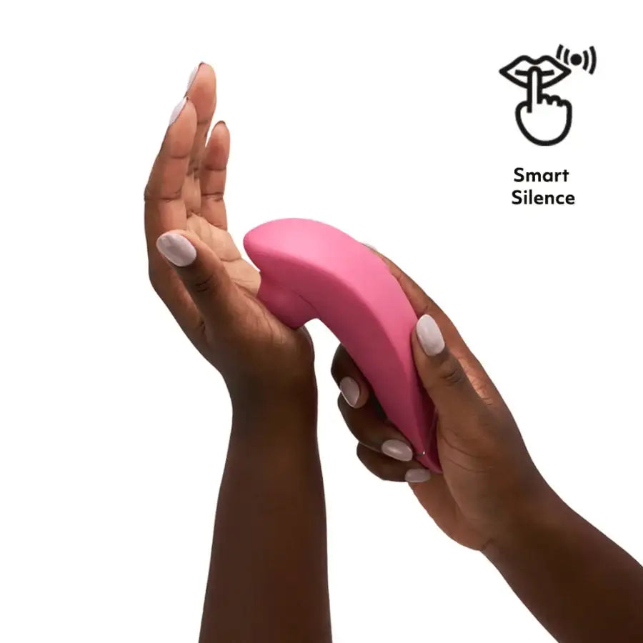 Womanizer Premium 2 Raspberry Bluetooth Connected Silicone Stimulator Customizable Vibration Modes Singapore