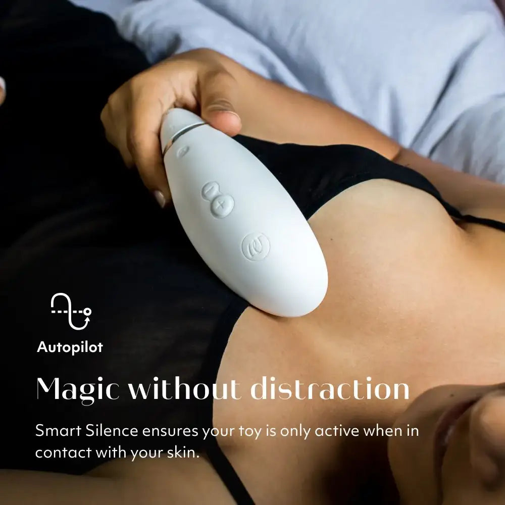 Womanizer Premium 2 Warm Grey Multi-Speed Suction Stimulator Adjustable Intensity Rechargeable Singapore