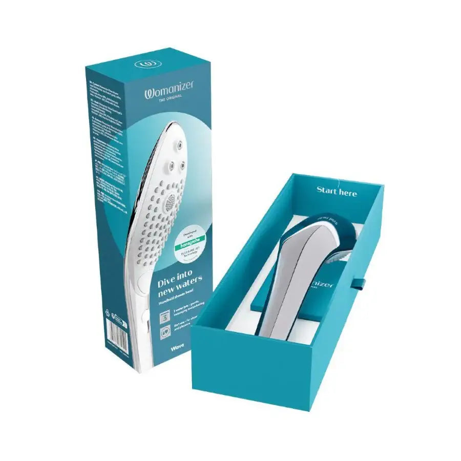 Womanizer Wave Chrome Compact Silicone Stimulator Elegant Design Quiet Operation Singapore