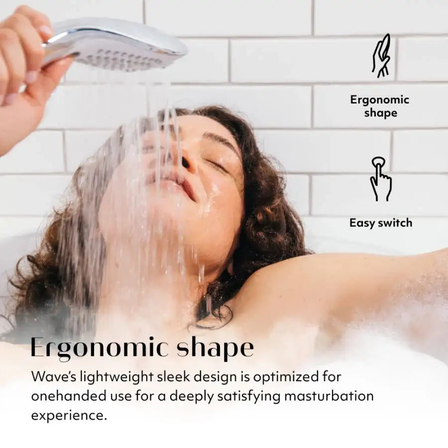 Womanizer Wave Chrome Multi-Speed Suction Stimulator Adjustable Intensity Rechargeable Singapore