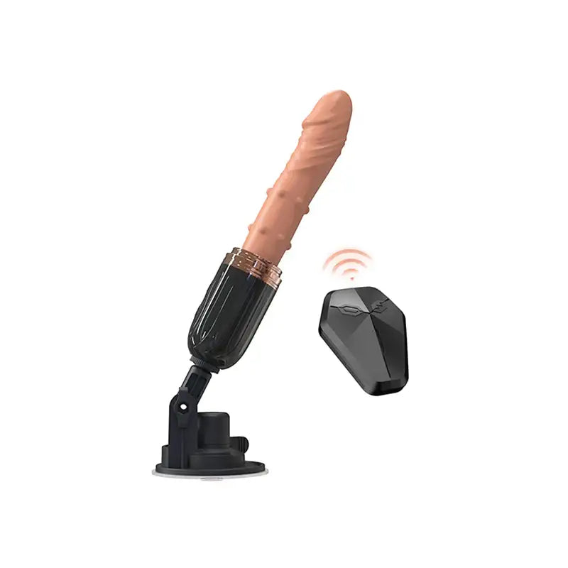 Pure Madness - Remote Control Thrusting Sex Machine with Suction Cup - Frisky Business Adult Sex Toys Shop
