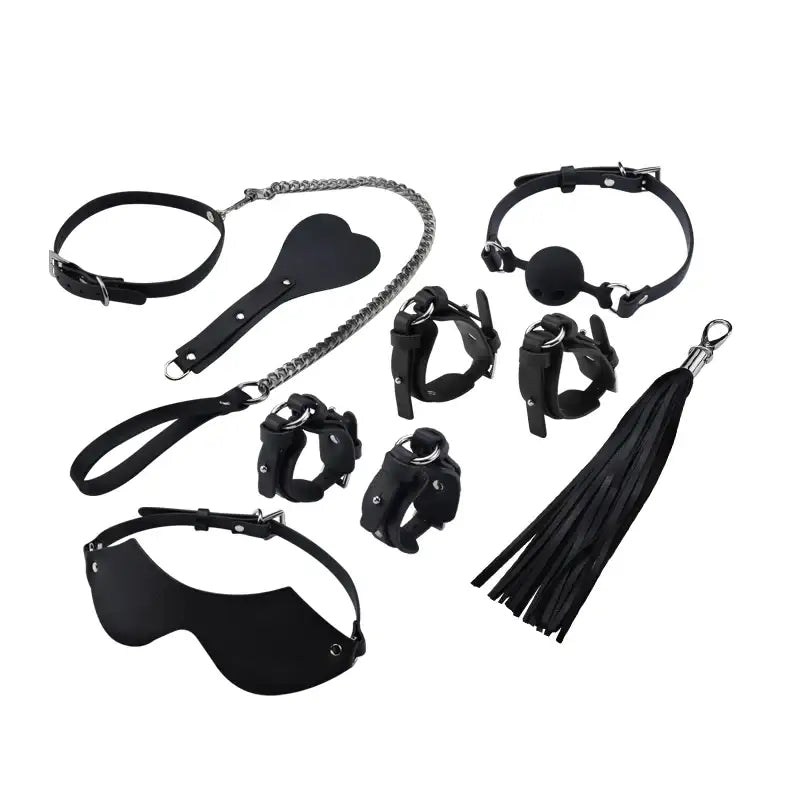 Bat Beauty - 8 pcs BDSM Starter Kit - Frisky Business Adult Sex Toys Shop
