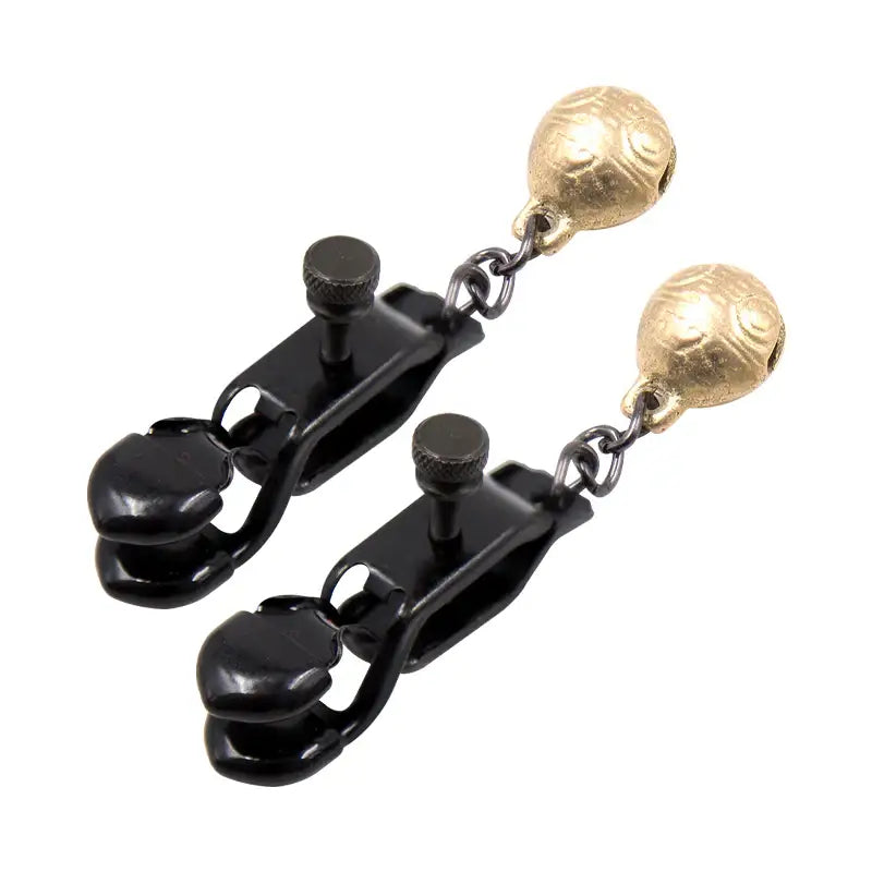 Bat’Tease - Nipple Clamps with Bells - Frisky Business Adult Sex Toys Shop