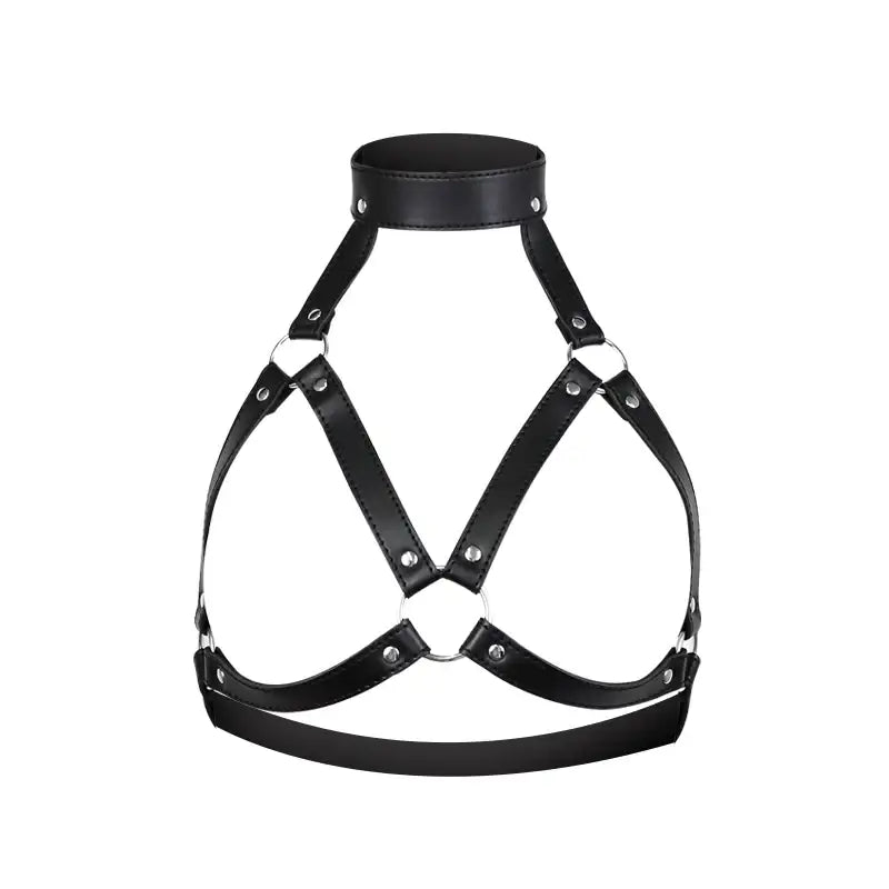 Black Magic - Female Bondage Chest Harness - Frisky Business Adult Sex Toys Shop