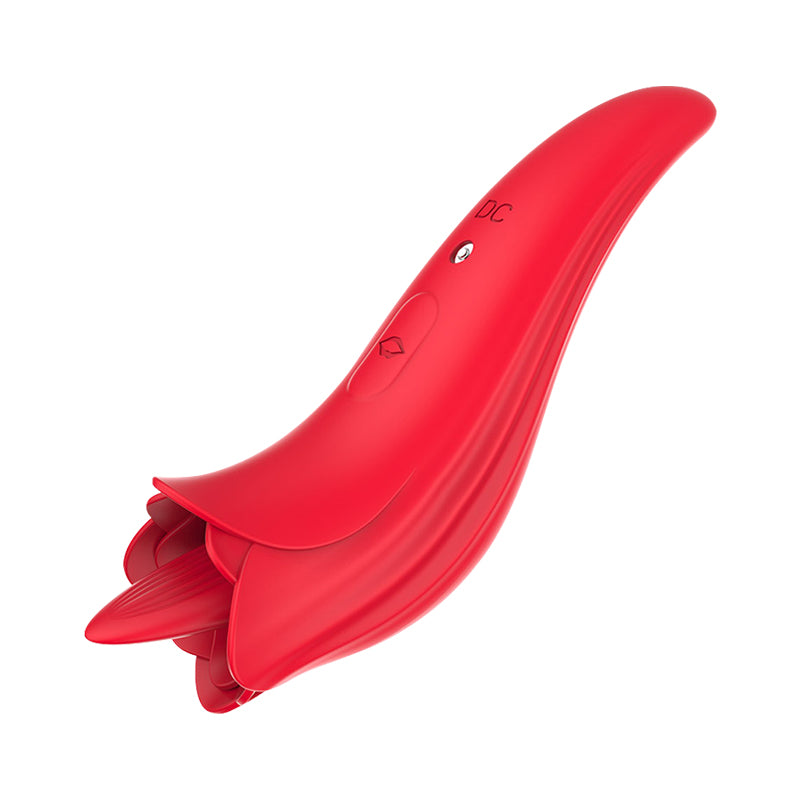 Blooming Love – Rose-Shaped Licking Vibrator