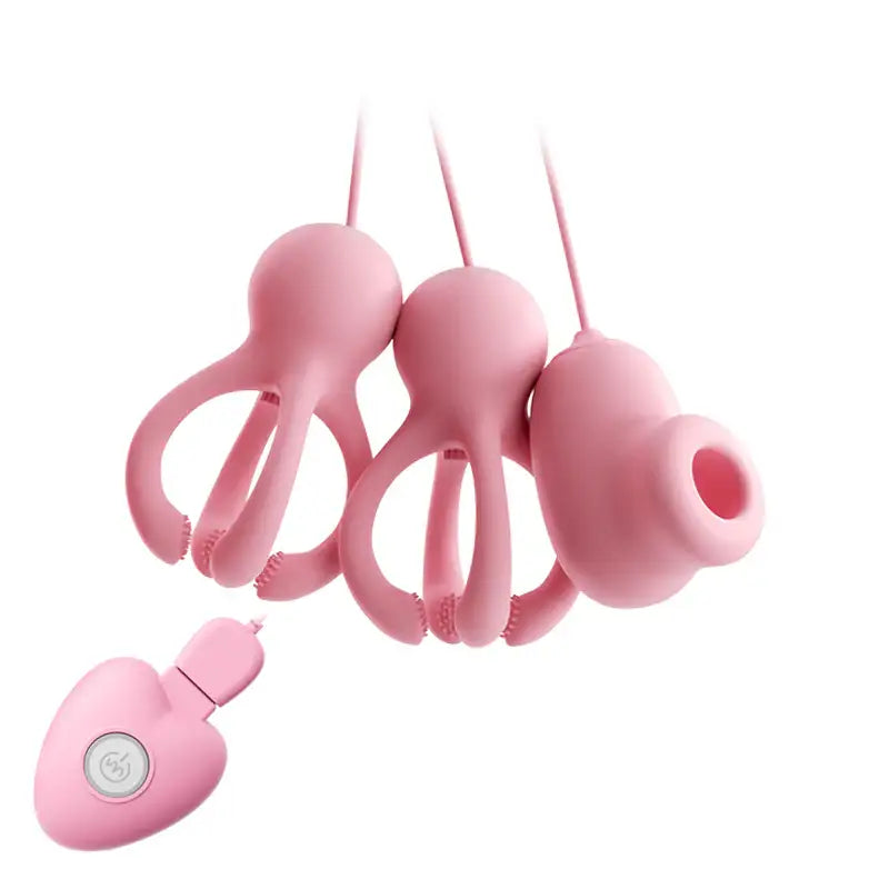 Blush’Bloom Buddy - Breasts Massager with Suction Cup - Frisky Business Adult Sex Toys Shop