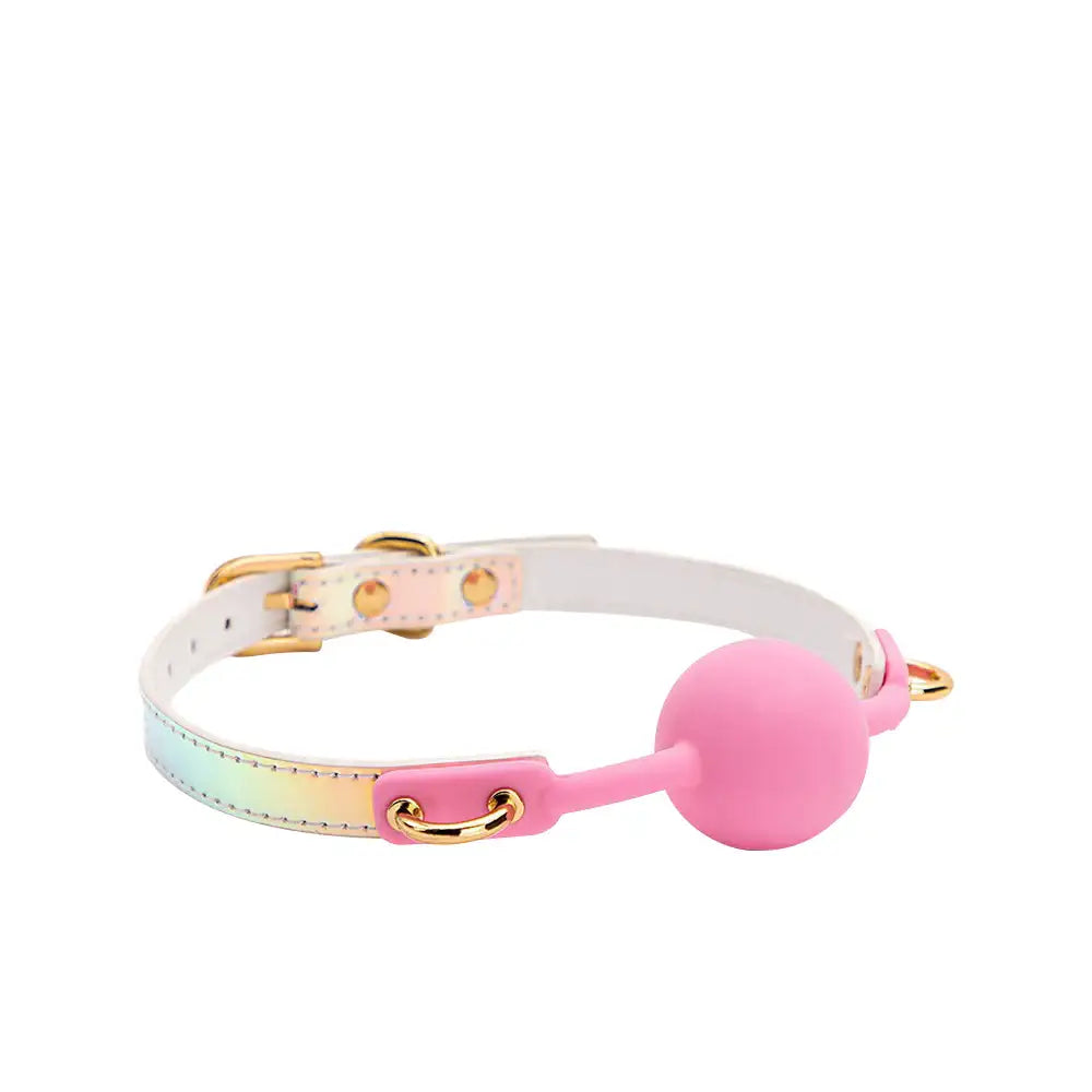 BubbleBond - BDSM Silicone Ball Mouth Gag - Frisky Business Adult Sex Toys Shop