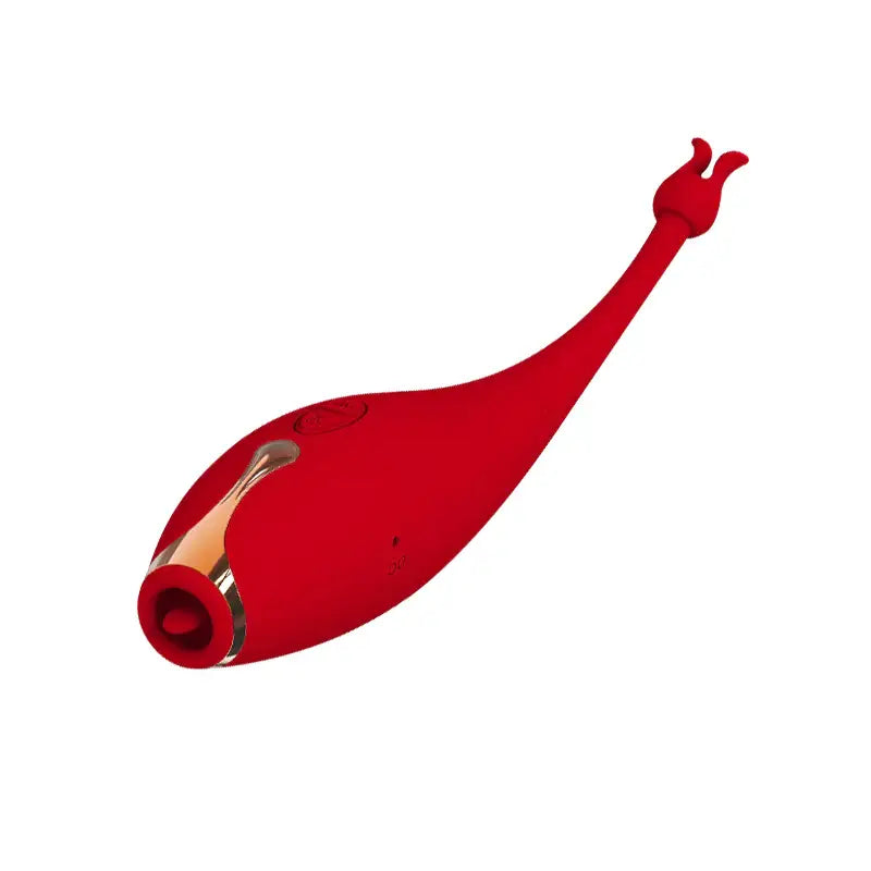 Carmine Caress – G Spot Vibrator with Licking - Frisky Business Adult Sex Toys Shop
