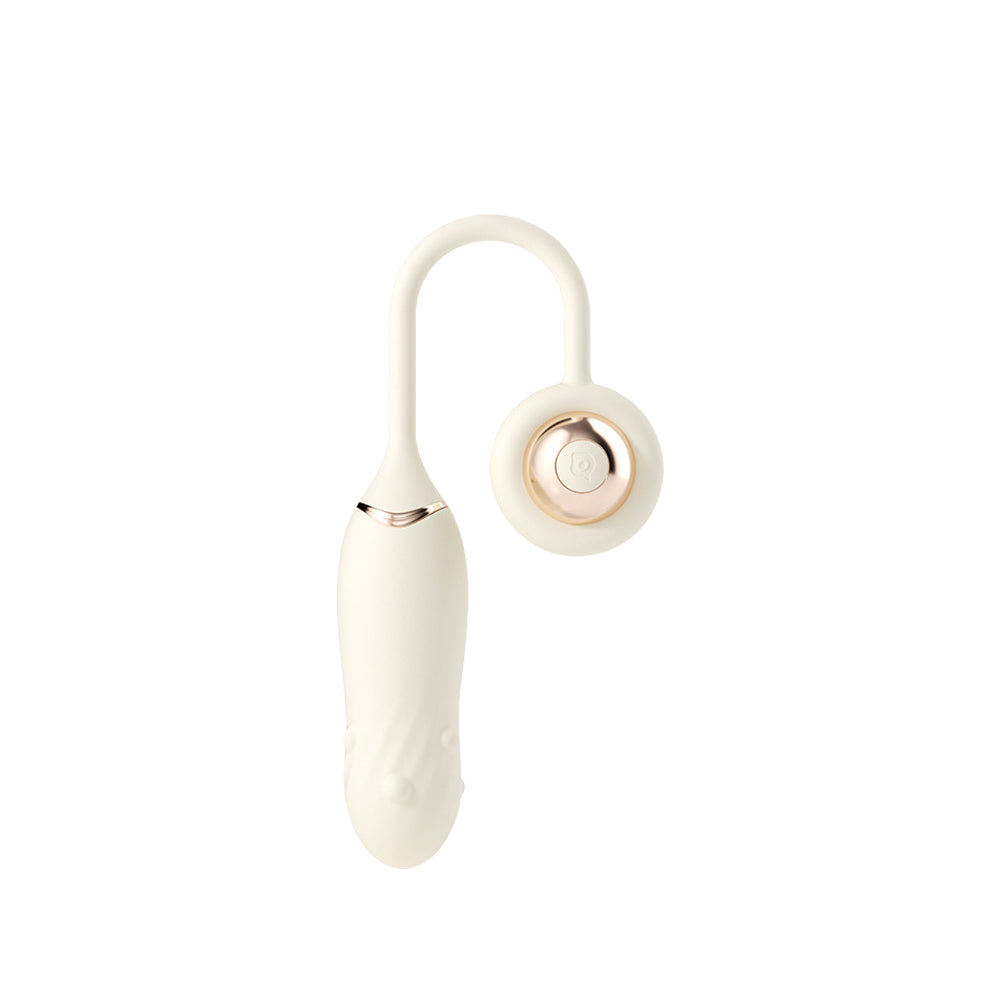 CrèmeSpin – APP Control Wearable Rotating Beads Egg Vibrator