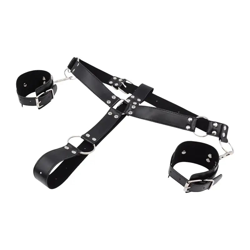 DominateMate - Chastity Belt and Handcuffs - Frisky Business Adult Sex Toys Shop
