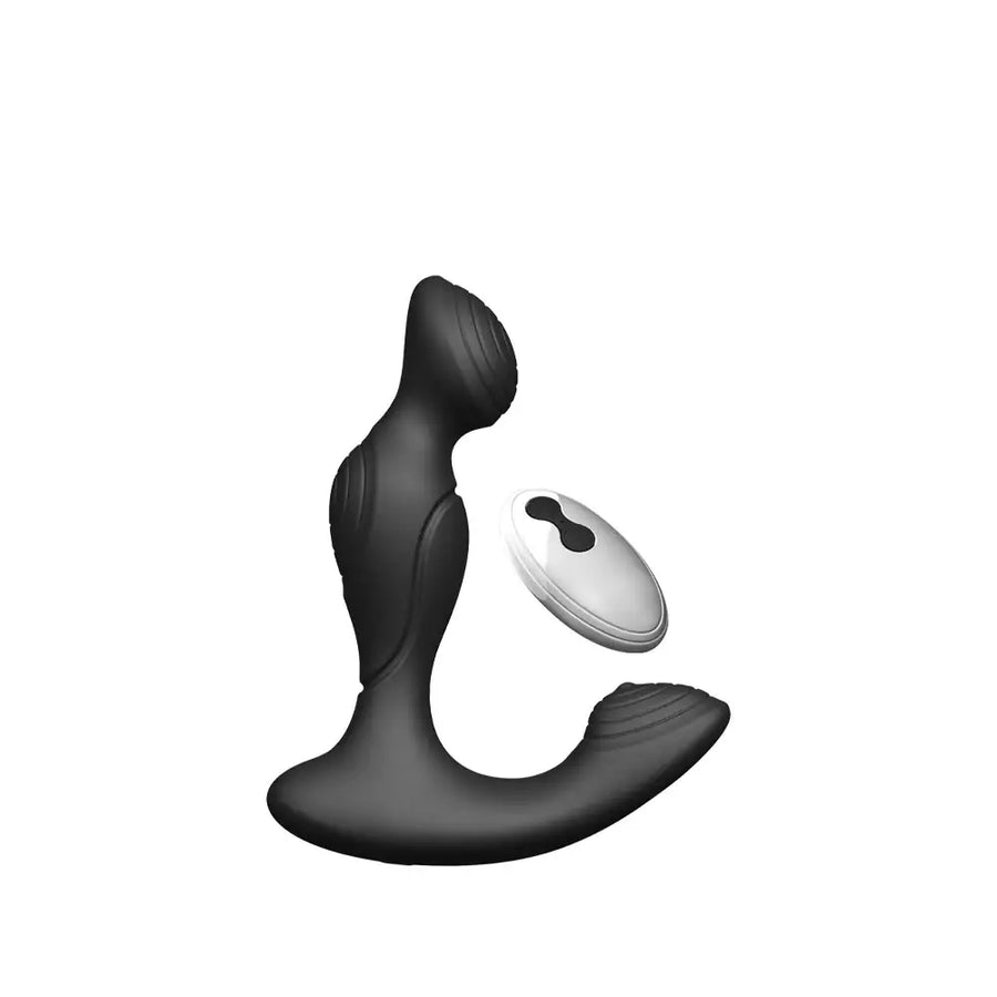 DualDepth - Dual Vibrating Prostate Massager with Remote Control - Frisky Business Adult Sex Toys Shop