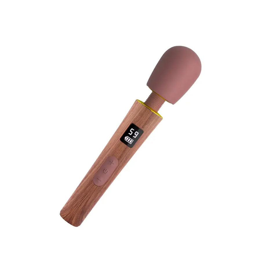 ElmWave - LCD Screen Display Large AV Wand Vibrator - Frisky Business Adult Sex Toys Shop