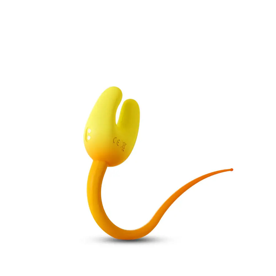 Flick & Grip - Nipple Clamps + Orgasm Soft Stick Tickling Teasing Pen Vibrator - Frisky Business Adult Sex Toys Shop
