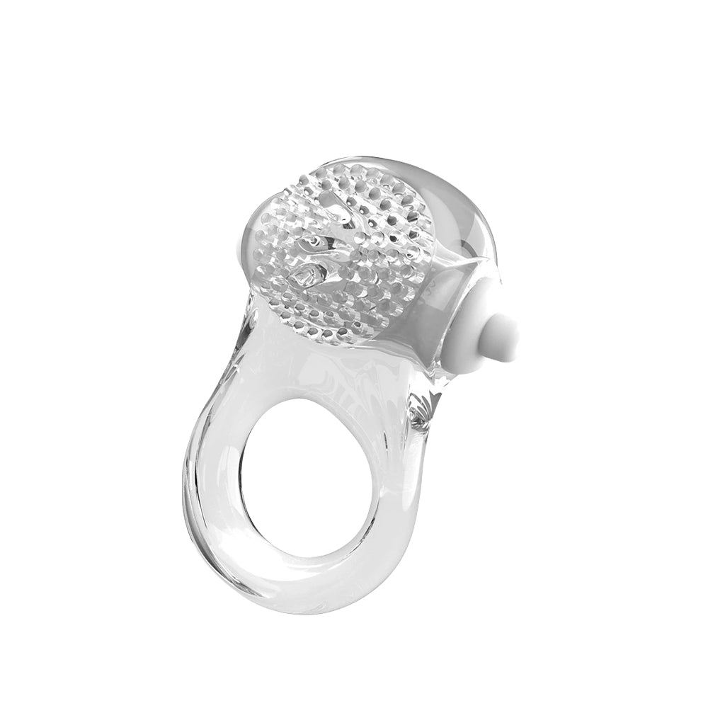 Gentle Kiss - Vibrating Cock Ring Sustain Erection, Adult  Male Penis Sex Toys