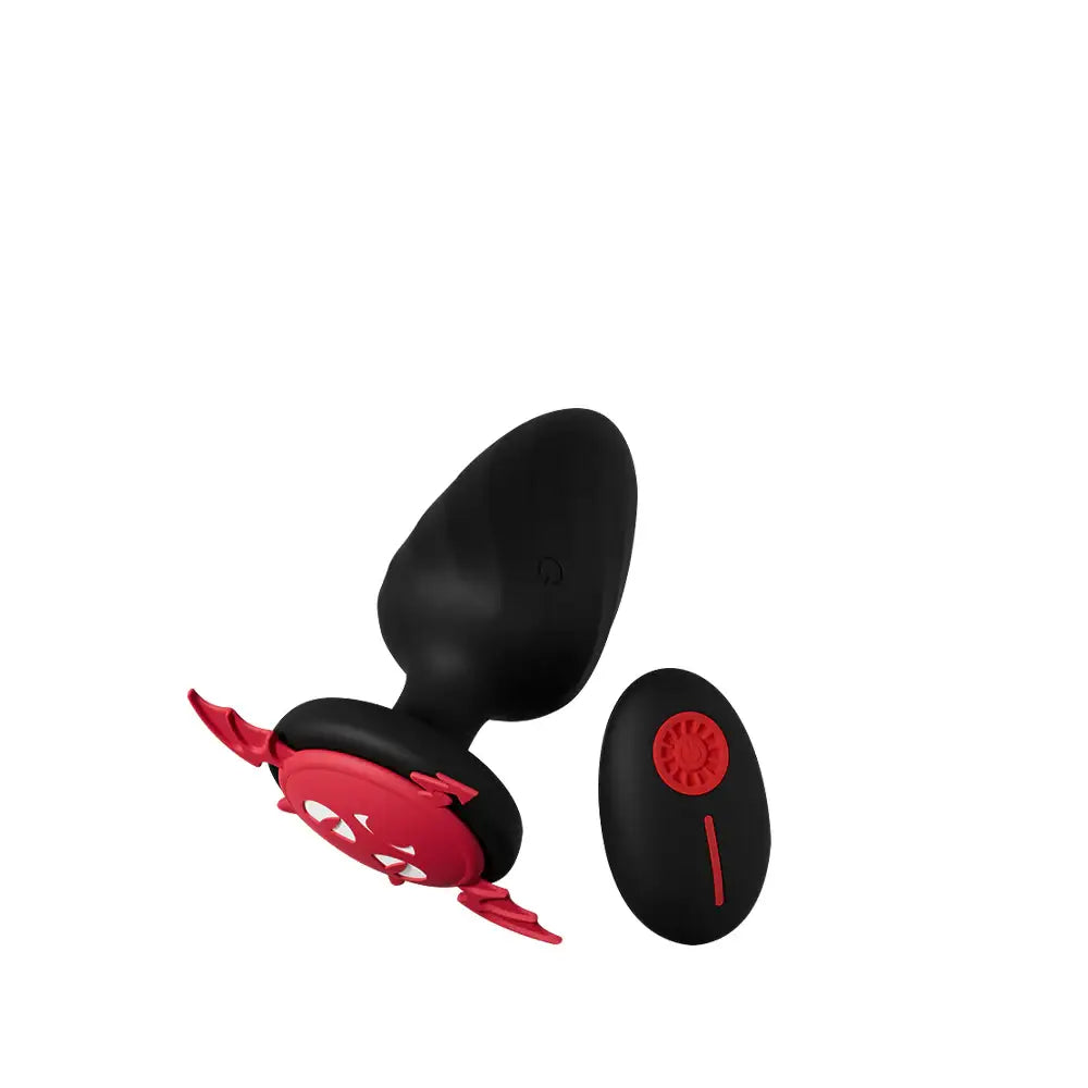 Lil Demon - Vibrating Silicone Butt Plug with Remote Control - Frisky Business Adult Sex Toys Shop
