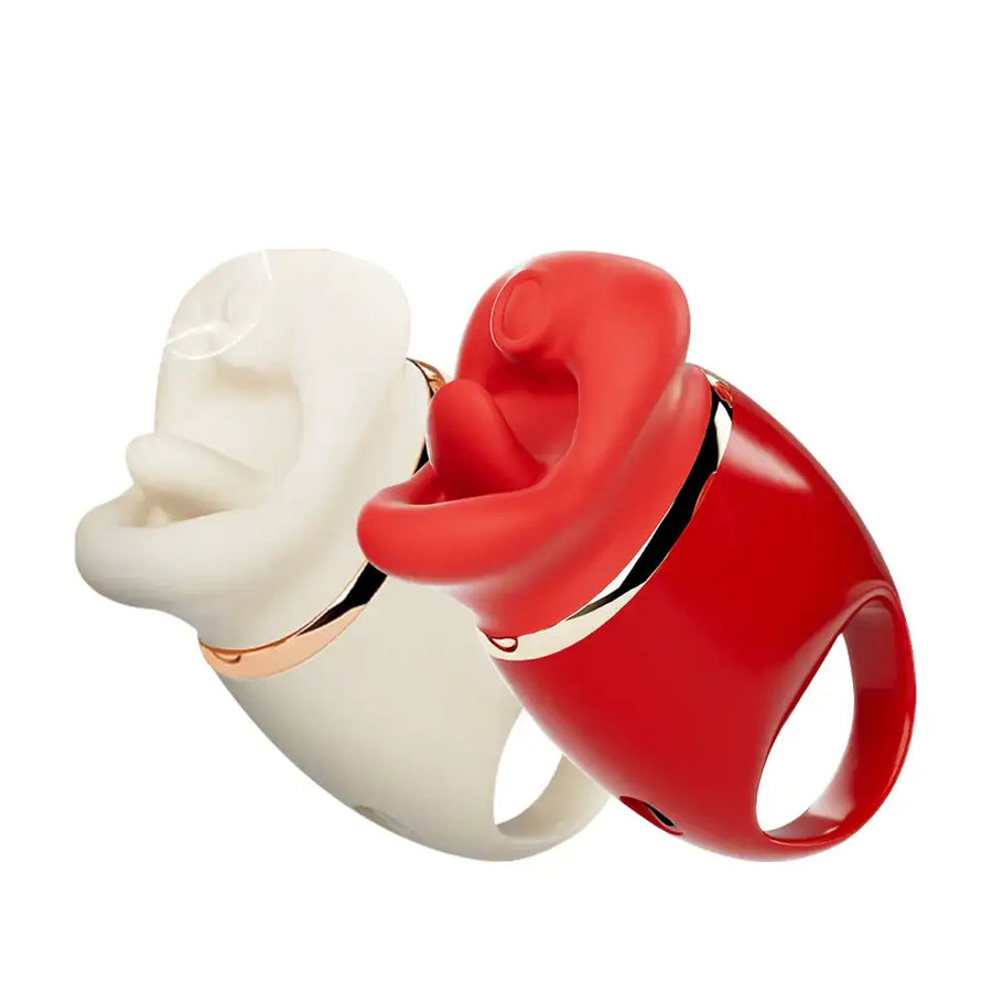Lip Luxe - Female Oral Licking, Tapping Vibrator - Frisky Business Adult Sex Toys Shop