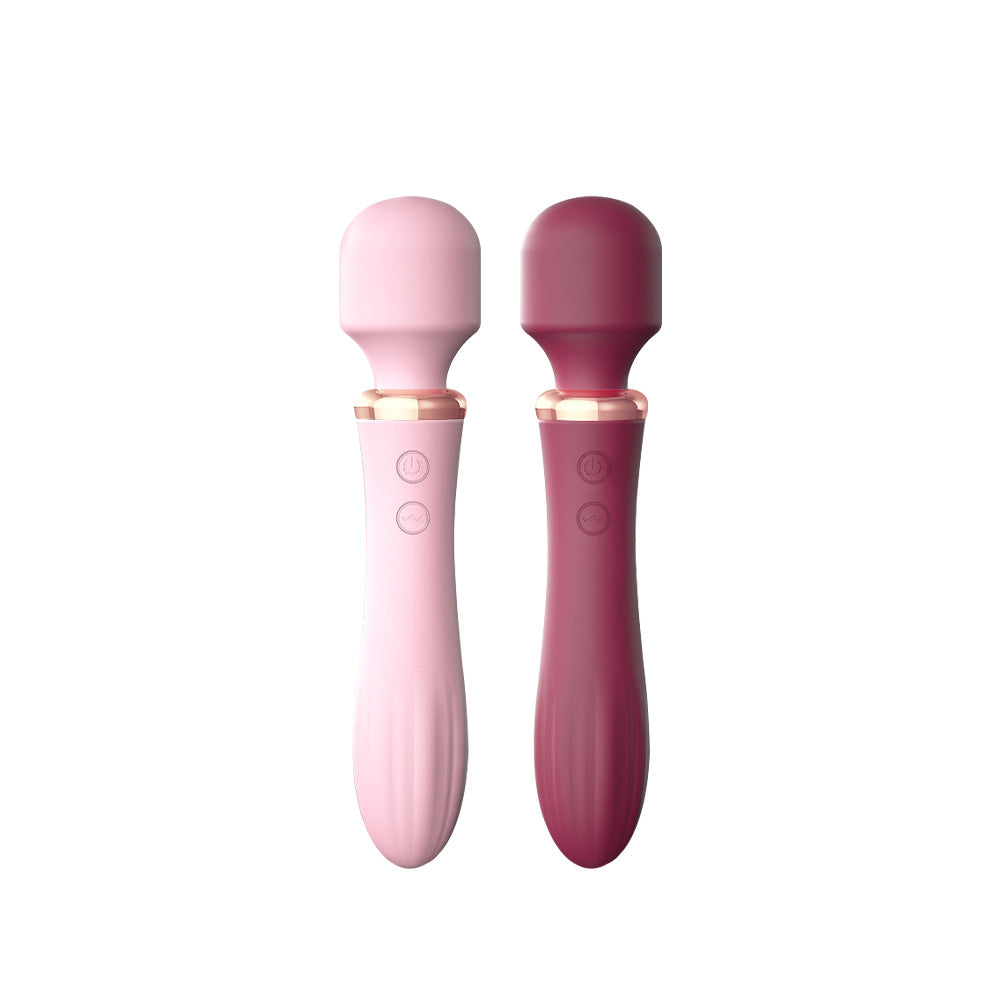 LustraWand - Love God Dual Head AV Wand Vibrator, Adult Female Rechargeable Sex Toys