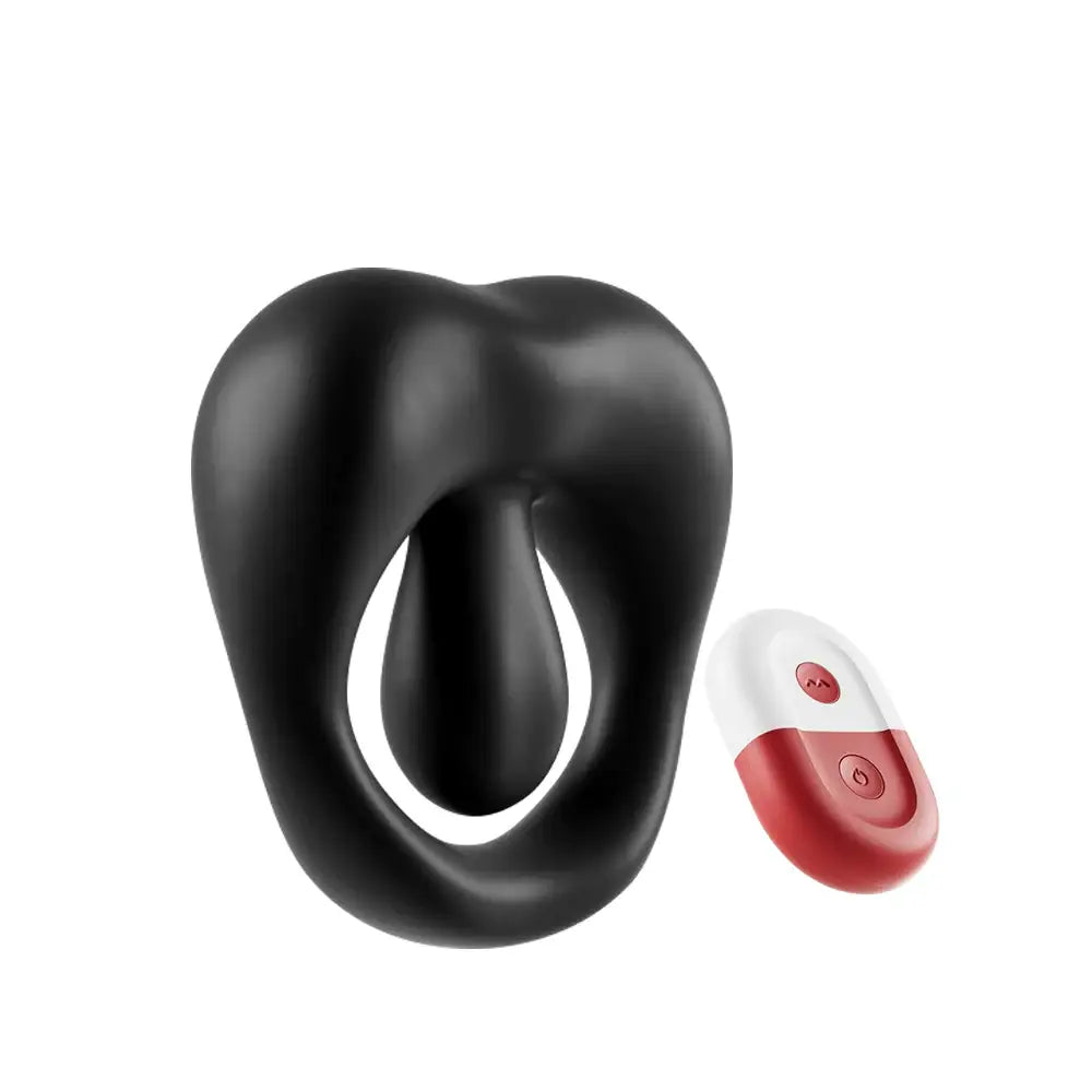 MagnoVibe - Vibrating Cock Ring With Remote Control, Adult Male Rechargeable Penis Sex Toys - Frisky Business Adult Sex Toys Shop