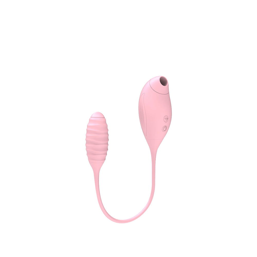 Muse Drop - 2-in-1 Egg with Suction Vibrator