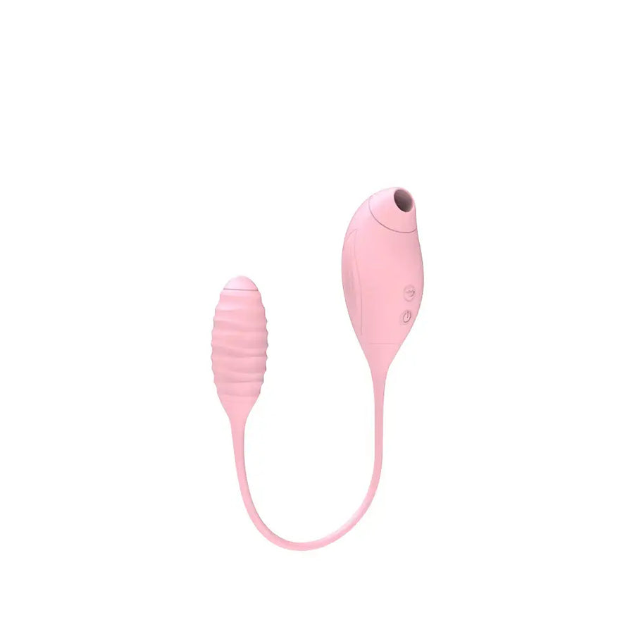Muse Drop - 2-in-1 Egg with Suction Vibrator - Frisky Business Adult Sex Toys Shop