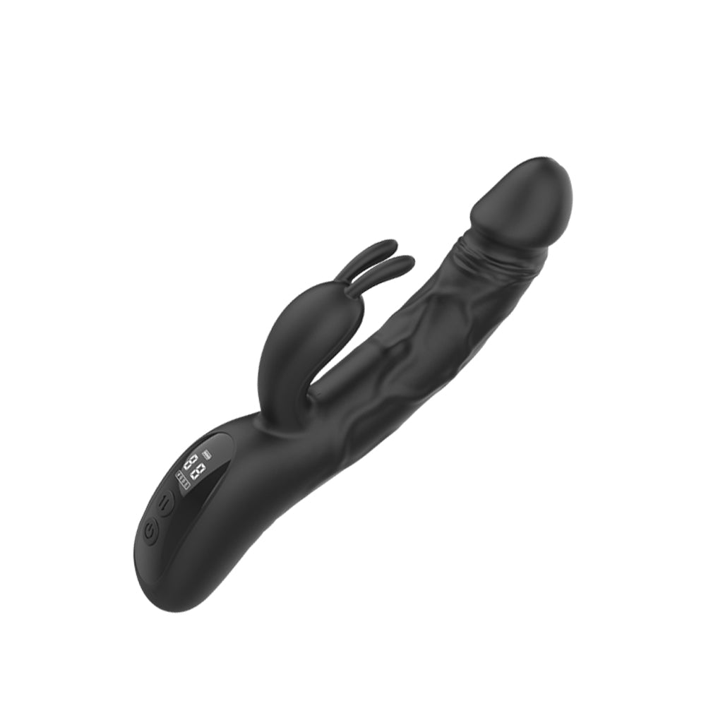 Nicole - Thrusting Rabbit Vibrator with LED Display