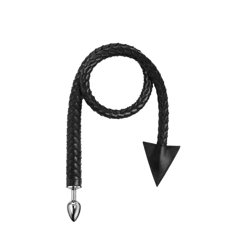 Nocturnal Fantasy Whip – With Butt Plug 2 in 1 - Frisky Business Adult Sex Toys Shop