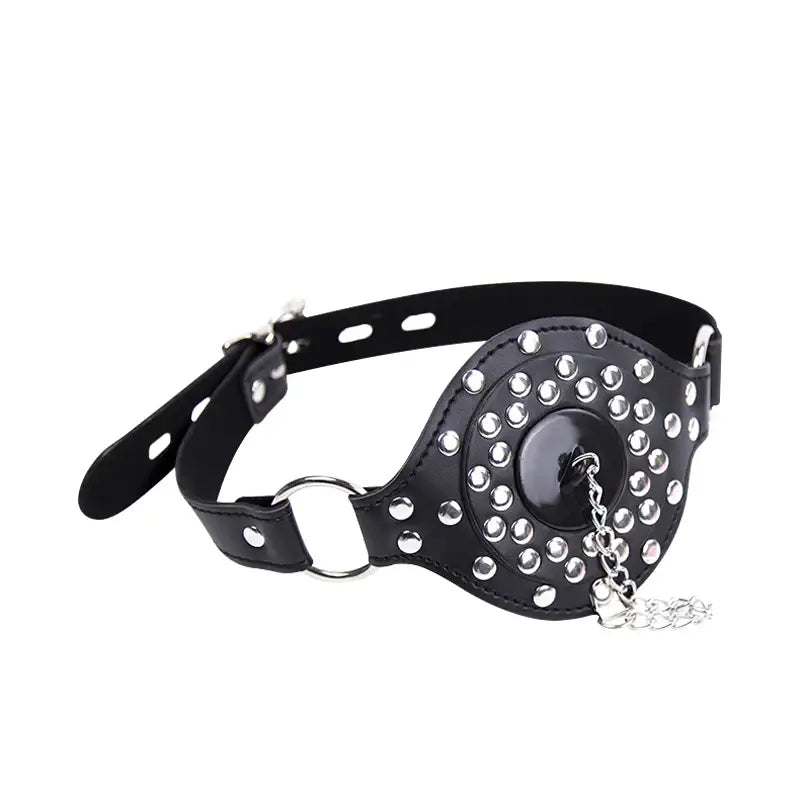 Plugged Silence - BDSM Mouth Gag With Plug - Frisky Business Adult Sex Toys Shop